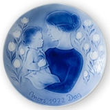 Good night 1972, Desiree Mother's Day plate Svend Jensen of Denmark