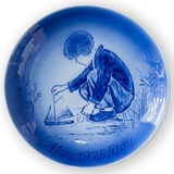 Dreams 1978,  Desiree Mother's Day plate Svend Jensen of Denmark