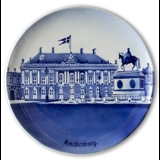 Platte med Amalienborg 24cm