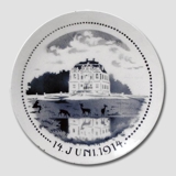 "The Eremitage Castle" plate