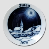 1970 Christmas plate, Tirschenreuth