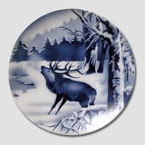 Plate no. 2555D - 20cm Red Deer, Villeroy & Boch