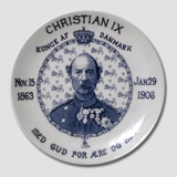 Mindeplatte, Christian IX 1863-1906, Furnivals