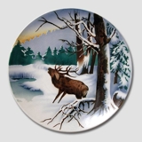 Villeroy & Boch, Plate no. 2549A Red Deer