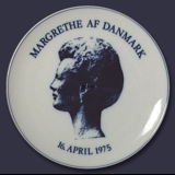 Margrethe af Danmark 16. april 1975, Rosenthal