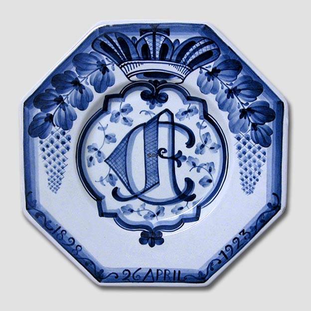 Mindeplatte, 26 april 1898-1923, Aluminia