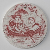 Wiinblad Smørbrik, Juli, rød nr. 3013-7