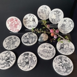 Wiinblad Smørbrik, December, sort nr. 3013-12