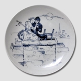 Hans Christian Andersen plate The Shepherdess & the Sweep