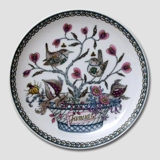 Hutschenreuter Monthly plate "January"