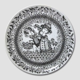 Summer Bjorn Wiinblad Four Seasons plate 35cm