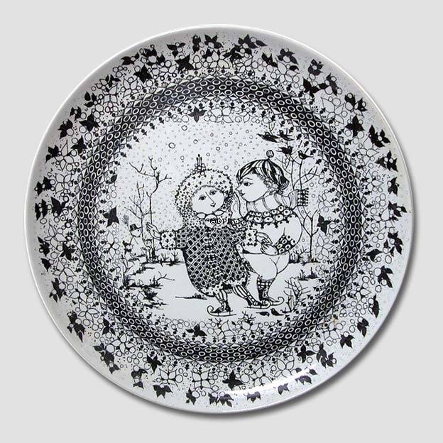 Vinter Bjørn Wiinblad De fire årstider 35cm