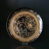 Efterår Wiinblad sort med guld Nymølle, diameter 27 cm
