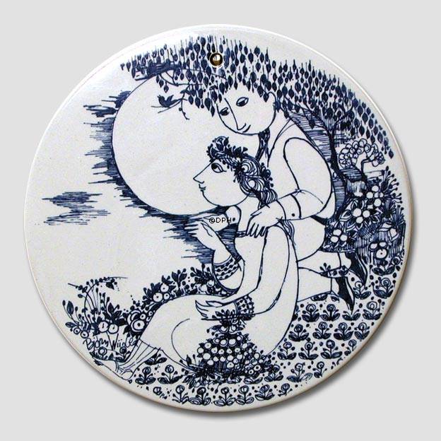 Wiinbladplatte, Aften