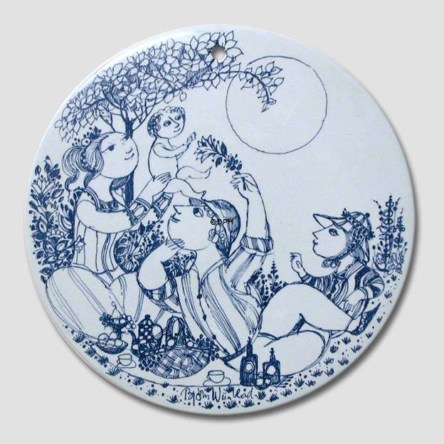 Wiinbladplatte, Middag