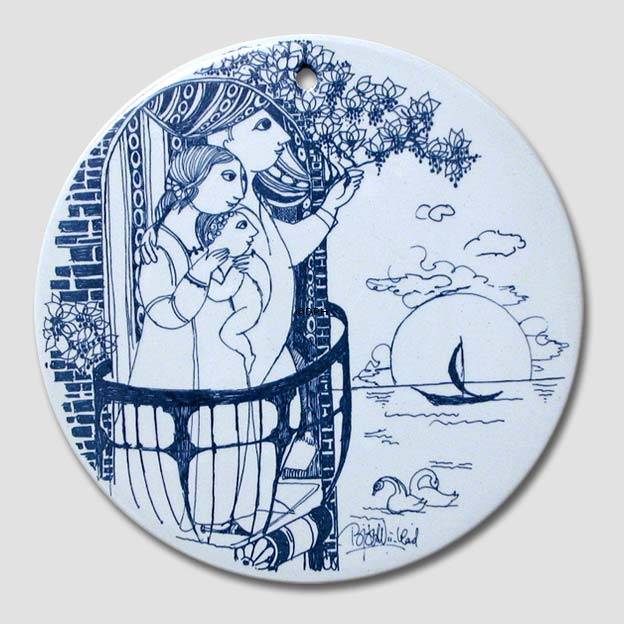 Wiinbladplatte, Morgen