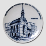 1973 Christmas plate, The South Schleswig Ass