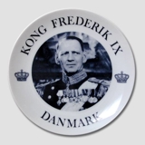 Memorial plate, King Frederik the IX