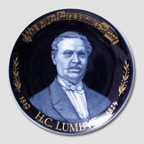 Plate of Composers' "H. C. Lumbye", Bavaria