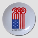 Bicentenary of USA plate, Millhouse