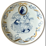 Hans Christian Andersen plate - Tinderbox, Lise Porcelain