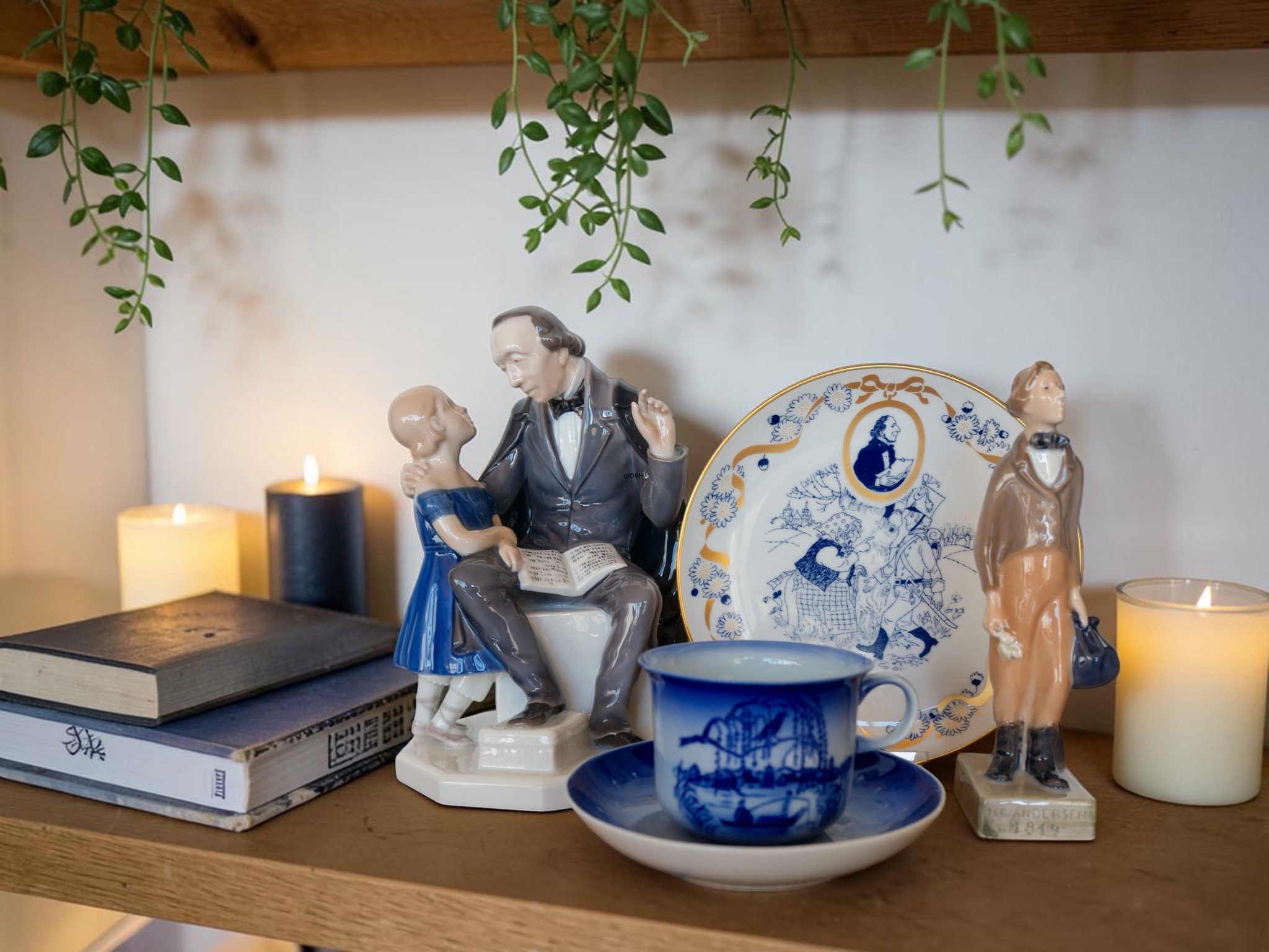 H. C. Andersen platte - Fyrtøjet, Lise Porcelæn