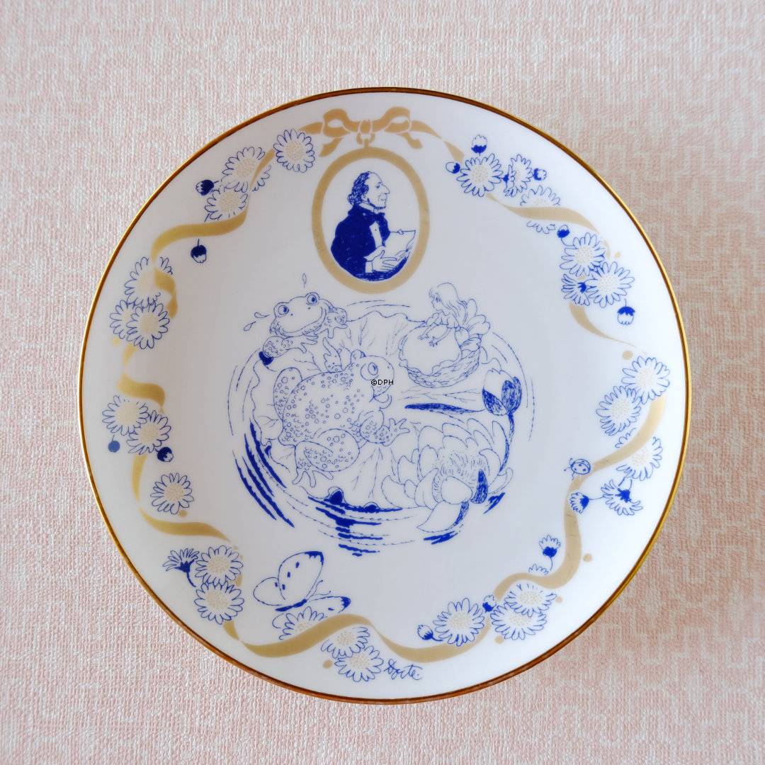 H. C. Andersen platte - Tommelise, Lise Porcelæn