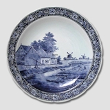 Plate with Canal in Holland 40cm, Delft