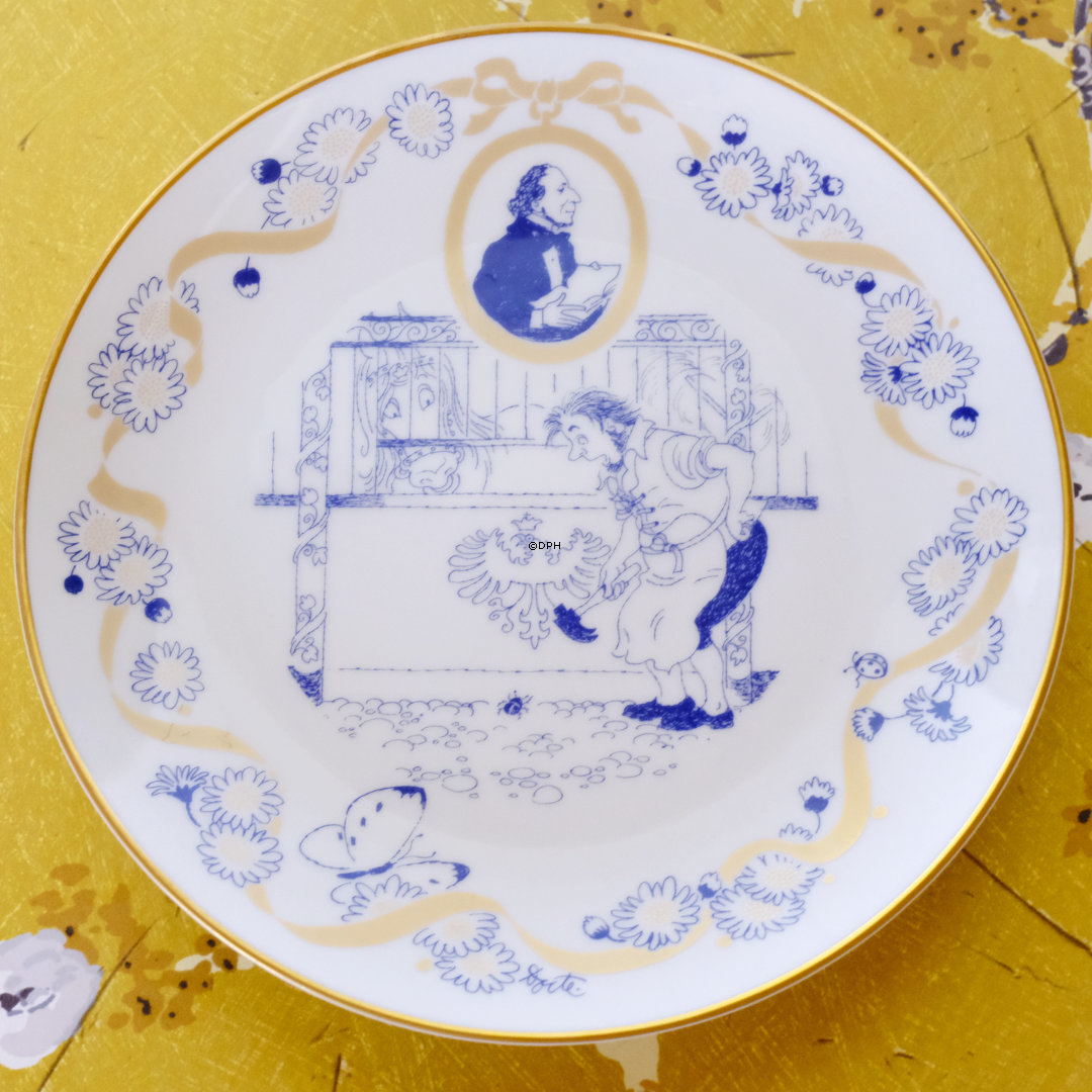 H. C. Andersen platte - Skarnbassen, Lise Porcelæn