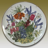 Franklin Porcelain, Wedgwood, Blomster platte serie, April