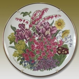 Franklin Porzellan, Wedgwood, Teller mit Blumen des Jahres Mai