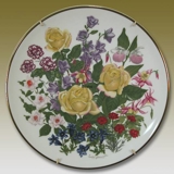 Franklin Porcelain, Wedgwood, Blomster platte serie, June