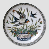 Hutschenreuter Månedsplatte, August