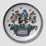 Hutschenreuter Monthly plate "October" 26cm