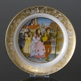 Franklin Porcelain, Plate in the plate collection Grimm Fairy Tales no. 7