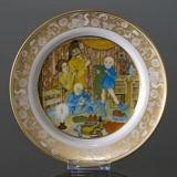 Franklin Porcelain, Plate in the plate collection Grimm Fairy Tales no. 9