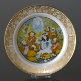 Franklin Porcelain, Plate in the plate collection Grimm Fairy Tales no. 10