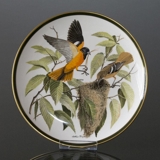 Franklin Porcelain Wedgwood, 1977, Verdens Sangfugle, Baltimore Oriole