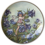 Villeroy & Boch plate, no. 5 plate in the 2nd series ofThe Flower Fairies Collection - the Canterbury Bell Fairy