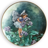 Villeroy & Boch plate, no. 4th plate in the seriesThe Flower Fairies Collection - the Heliotrope Fairy