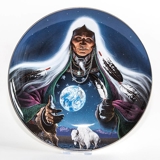 Royal Doulton plate with nativ American motif: Dream Weaver