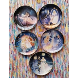 Franklin Porcelain fairytales plates, set of 12 different