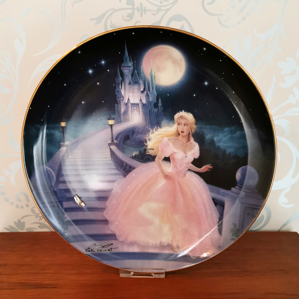 Franklin Porcelæn platter med eventyr, sæt med 12 forskellige