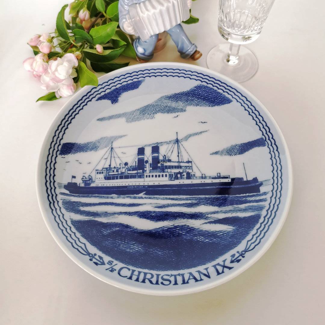 Christian IX, Skibsplatte