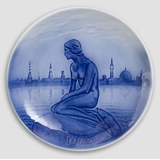 The Little Mermaid - 1972 Desiree Hans Christian Andersen Christmas plate