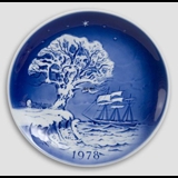 The Last Dream of The Old Oak Tree - 1978 Desiree Hans Christian Andersen Christmas plate
