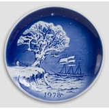 The Last Dream of The Old Oak Tree - 1978 Desiree Hans Christian Andersen Christmas plate