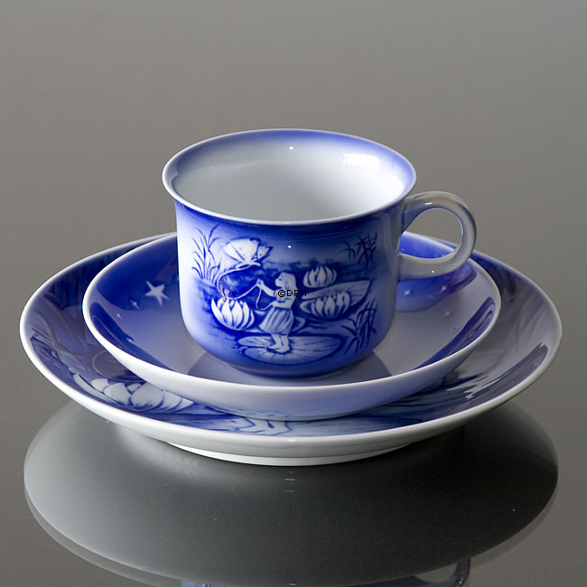 Tommelise - 1987 Desiree H. C. Andersen Juleplatte, kagetallerken