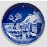 Hvad
fatter gør, er altid det rigtige - 1993 Desiree H. C. Andersen Juleplatte, kagetallerken