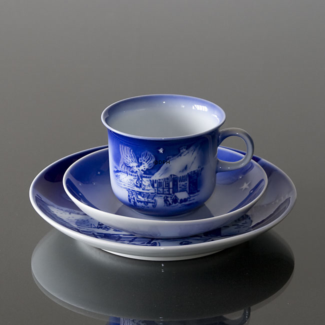 Hvad 
fatter gør, er altid det rigtige - 1993 Desiree H. C. Andersen Juleplatte, kagetallerken